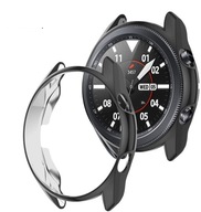 Kovové silikónové puzdro pre Samsung Watch 3 45 mm Kovové silikónové puzdro pre Samsung Watch 3 45 mm