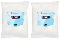 ERYTHRITOL 2 x 1 kg ERYTHRITOL NÍZKALORICKÝ CUKOR ERYTHRITOL 2 x 1 kg ERYTHRITOL NÍZKALORICKÝ CUKOR