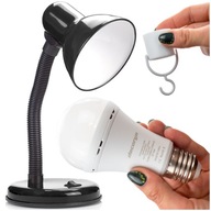 NASTAVITEĽNÁ NOČNÁ LAMPA + BEZDRÔTOVÁ ŽIAROVKA E27