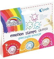 Pečiatky Pečiatky pre deti smajlíky Fiorello 3ks