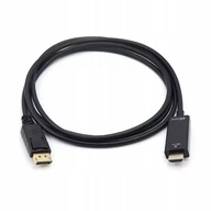 DISPLAYPORT KÁBEL DO HDMI 2.0 1,8M DP ADAP 4K/60Hz DISPLAYPORT KÁBEL DO HDMI 2.0 1,8M DP ADAP 4K/60Hz
