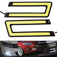 ar Auto biele LED svetlá COB pre denné svietenie ar Auto biele LED svetlá COB pre denné svietenie