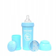 TwistShake Antikoliková fľaša 260ml modrá 2m+ TwistShake Antikoliková fľaša 260ml modrá 2m+