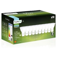 10x GU10 LED žiarovka 6W 6500K STUDENÁ BIELA 120° ÚČINNÝ PREMIUM CCD 10x GU10 LED žiarovka 6W 6500K STUDENÁ BIELA 120° ÚČINNÝ PREMIUM CCD