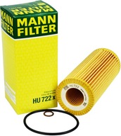 Olejový filter Mann HU722x BMW E46 E60 320D 520D 318D Olejový filter Mann HU722x BMW E46 E60 320D 520D 318D