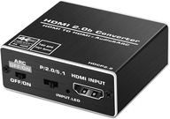 HDMI 2.0 TOSLINK extraktor ARC 5.1 HDCP CONVERTER HDMI 2.0 TOSLINK extraktor ARC 5.1 HDCP CONVERTER