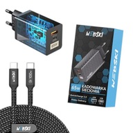 SADA GSM: NABÍJAČKA 65W GaN + KÁBEL C - C E-Mark