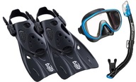 TUSA SERENE SET MASKA Snorkel FINS M 35-42 BLUE TUSA SERENE SET MASKA Snorkel FINS M 35-42 BLUE