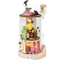 ROBOTIME skladací LED model v akrylovej trubici – osamelý sused ROBOTIME skladací LED model v akrylovej trubici – osamelý sused