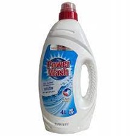 Power Wash gél na biele prádlo 4 l