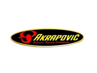 NÁLEPKA ZNAK ALU AKRAPOVIC TLUMIČ VÝFUKU