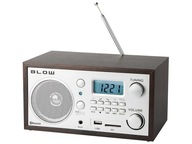 BLOW RA2 FM Bluetooth rádio hnedé BLOW RA2 FM Bluetooth rádio hnedé