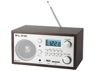 Rádio BLOW RA2 FM Bluetooth hnedé