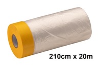 SCLEY Anti-lap s páskou, maliarska fólia 210cm x 20m 0450-642021 SCLEY Anti-lap s páskou, maliarska fólia 210cm x 20m 0450-642021