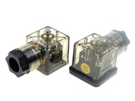 Elektrická zástrčka cievky solenoidového ventilu 12V DC Elektrická zástrčka cievky solenoidového ventilu 12V DC