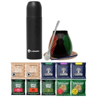 Yerba Mate 500g set 10x50g + Yerbomos AllInOne Yerba Mate 500g set 10x50g + Yerbomos AllInOne