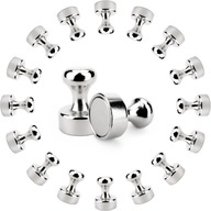 KANCELÁRSKE NEODYMIOVÉ MAGNETY Ø12 mm na chladničku, tabule, silné, 16 ks. KANCELÁRSKE NEODYMIOVÉ MAGNETY Ø12 mm na chladničku, tabule, silné, 16 ks.