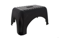 Protišmyková stolička čiernej farby do 150 kg