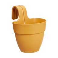 závesné žlté kvetináče na zábradlie VIBIA S 24/27 cm závesné žlté kvetináče na zábradlie VIBIA S 24/27 cm