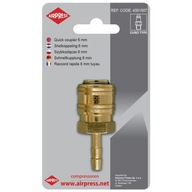 RÝCHLOSPOJKA S VÝSTUPOM HADICE 6 MM RÝCHLOSPOJKA S VÝSTUPOM HADICE 6 MM