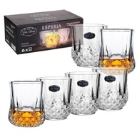 SADA 6 POHÁROV NA WHISKY POHÁR NA NÁPOJE 317ML DARČEK SADA 6 POHÁROV NA WHISKY POHÁR NA NÁPOJE 317ML DARČEK