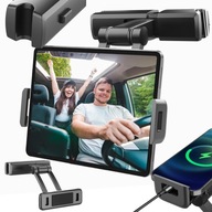 DRŽIAK TELEFÓNU A TABLETU NA OPIERKE HLAVY V AUTE DRŽIAK TELEFÓNU A TABLETU NA OPIERKE HLAVY V AUTE