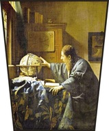Astronóm obrazovky Jan Vermeer