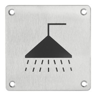 Signalizačná doska 100x100 mm Sprcha Signalizačná doska 100x100 mm Sprcha