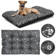 Pelech pre psa Waterproof Pillow Bones Silver Posteľ L 100x70 cm Pelech pre psa Waterproof Pillow Bones Silver Posteľ L 100x70 cm
