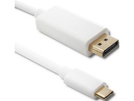 Kábel USB typ C - DisplayPort QOLTEC 50412 1 m Kábel USB typ C - DisplayPort QOLTEC 50412 1 m