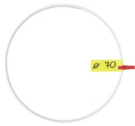 HRUBÝ 5mm biely ráfik ø70 - lapač snov HRUBÝ 5mm biely ráfik ø70 - lapač snov