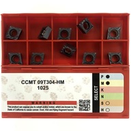 Tvrdokovové doštičky CCMT 09T304 HM 1025 UNIVERSAL Tvrdokovové doštičky CCMT 09T304 HM 1025 UNIVERSAL