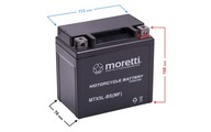 Akumulátor Moretti AGM (Gel) MTX5L-BS