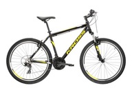 Bicykel Kross Hexagon 1.0 26 čierna/žltá/sivá XS-14