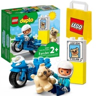 LEGO DUPLO 10967 Policajný motocykel Motorová polícia