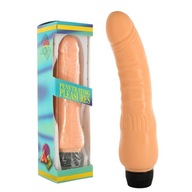 VINYL P-SHAPE Realistický lacný vibrátor na telo VINYL P-SHAPE Realistický lacný vibrátor na telo