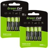 GREEN CELL 8X BATÉRIE AA R6 2600mAh GREEN CELL 8X BATÉRIE AA R6 2600mAh