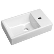 Sapho MINOS Keramické umývadlo 45x26cm pravé 4057 Sapho MINOS Keramické umývadlo 45x26cm pravé 4057