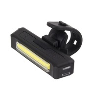 LED PREDNÁ LAMPA NA BICYKEL USB 100 lumenov