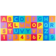 Veľká penová podložka, puzzle, farebné písmená 36 ks Veľká penová podložka, puzzle, farebné písmená 36 ks