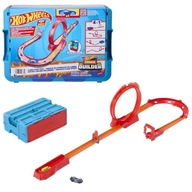 Súprava dráh Hot Wheels Stunt Loop of Fire autíčko HMC04 Súprava dráh Hot Wheels Stunt Loop of Fire autíčko HMC04