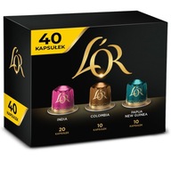L'OR Nespresso(r) kompatibilné kapsuly* 40 ks. L'OR Nespresso(r) kompatibilné kapsuly* 40 ks.