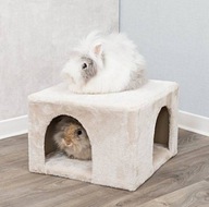 Veľký plyšový domček, búdka pre králika, mačku, psa, Trixie