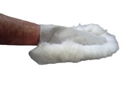 Rukavice na leštenie a umývanie ovčej kože