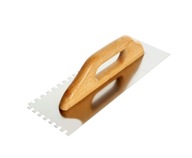 Nerezové hladidlo 380 mm zub 10x10 mm rukoväť RD1 Nerezové hladidlo 380 mm zub 10x10 mm rukoväť RD1