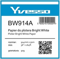 Rolkový papier Yvesso BrightWhite 914x50 90g