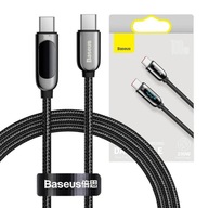 USB-C BASEUS KÁBEL 100W 1M 480MBPS USB-C BASEUS KÁBEL 100W 1M 480MBPS