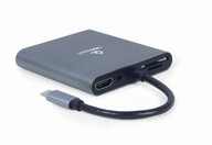 Rozbočovač USB-C HDMI USB-C PD Adaptér zvukových kariet VGA USB 3.0