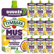 10 x Tymbark Mousse 100% ovocné jablko banán mučenka citrón 200 g 10 x Tymbark Mousse 100% ovocné jablko banán mučenka citrón 200 g
