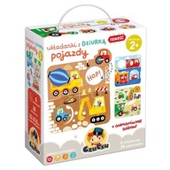 Puzzle s otvorom Vozidlá 2+ Puzzle s otvorom Vozidlá 2+